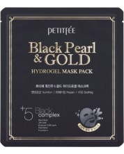 Petitfee & Koelf Хидрогелна маска Black Pearl & Gold, 32 g -1