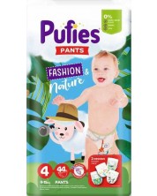 Пелени гащи Pufies Pants Fashion & Nature 4, 44 броя -1