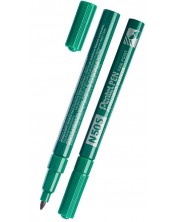 Перманентен маркер Pentel N50S - 1.0 mm, зелен -1