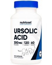 Performance Ursolic Acid, 120 капсули, Nutricost -1
