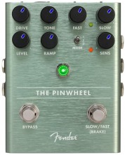 Педал за звукови ефекти Fender - Pinwheel Speaker Emulator, зелен