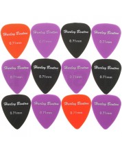 Перца за китара Harley Benton - Pick Set, 0.71 mm, многоцветни