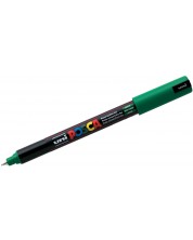 Перманентен, ултра фин маркер Uni Posca - PC-1MR, 0.7 mm, зелен -1