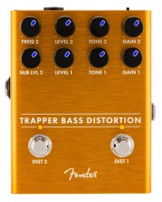 Педал за звукови ефекти Fender - Trapper Bass Distortion, оранжев