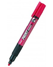 Перманентен маркер Pentel Paint MМP20 - 4.0 mm, червен