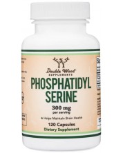 Phosphatidyl Serine, 120 капсули, Double Wood