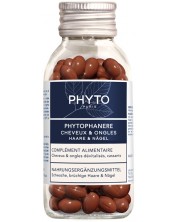 Phyto Phytophanere Хранителна добавка за коса и нокти, 120 капсули -1