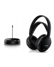 Безжични слушалки Philips - SHC5200, черни -1