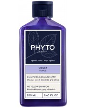 Phyto Purple Шампоан за неутрализиране на жълти нюанси, 250 ml -1