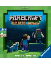 Настолна игра Minecraft: Builders & Biomes - Семейна -1