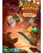 Разширение за настолна игра Meeple Circus - The Wild Animal & Aerial Show -1