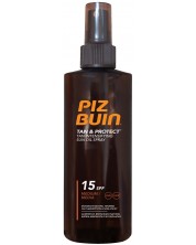 Piz Buin Tan & Protect Спрей-олио за бърз тен, SPF 15, 150 ml