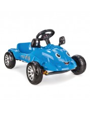 Детска кола с педали Pilsan - Herby, тъмносиня -1