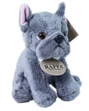Плюшена играчка Rappa Еко приятели - Куче Френски булдог, 14 cm