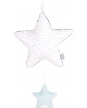 Плюшена латерна Tedsy - Звезда, 28 cm, синя -1