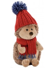 Плюшена играчка Оrange Toys Life - Таралежчето Прикъл с червена шапка, 15 cm -1