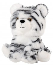 Плюшена играчка Амек Тойс - Бял Тигър, 22 cm