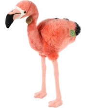Плюшена играчка Rappa Еко приятели - Фламинго, 46 cm -1