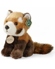 Плюшена играчка Rappa Еко приятели - Червена панда, седяща, 18 cm