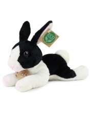 Плюшена играчка Rappa Еко приятели - Черно-бяло зайче, 22 cm -1
