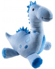 Плюшена играчка Heunec - Динозавър, син, 25 cm