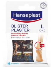 Пластири за мехури, 5 броя, Hansaplast -1