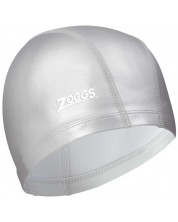 Плувна шапка Zoggs - Nylon-Spandex PU, сива