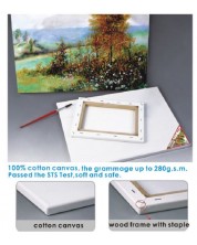 Платно за рисуване Foska - 24 x 30 cm