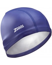 Плувна шапка Zoggs - Nylon-Spandex PU, синя -1