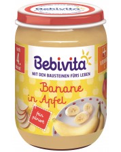 Пюре от банан и ябълка Bebivita - 190 g -1