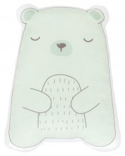 Плюшена възглавница-играчка KikkaBoo - Bear with me, зелена -1