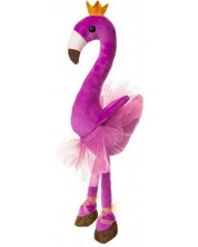 Плюшена играчка Fluffii - Фламингото Мая, виолетово