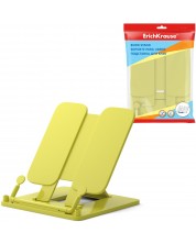 Пластмасова поставка за книги Erich Krause - Neon Solid, жълта -1