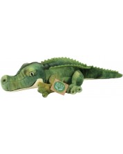 Плюшена играчка Rappa Еко приятели - Крокодил, 34 cm