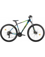 Планински велосипед със скорости SPRINT - Maverick Pro, 29", 440 mm, черен/жълт