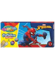 Пластилин Colorino - Marvel Spider-man, 12 цвята