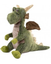 Плюшена играчка Амек Тойс - Дракон, зелен, 22 cm
