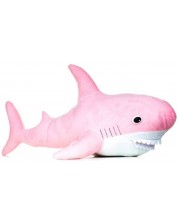 Плюшена играчка Fluffii - Акула, розова