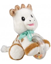 Плюшена играчка с дрънкалка - Sophie la Girafe, Sweety Sophie Collection -1