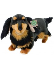 Плюшена играчка Rappa Еко приятели - Куче Дакел, стоящо, 36 cm -1