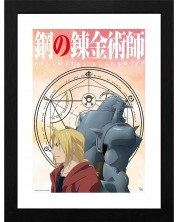 Плакат с рамка GB eye Animation: Fullmetal Alchemist - Elric Brothers