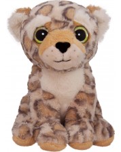 Плюшена играчка Амек Тойс - Леопард с 3D очи, 24 cm
