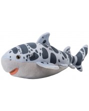 Плюшена играчка Wild Planet - Леопардова акула, 40 cm -1