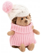 Плюшена играчка Оrange Toys Life - Tаралежчето Флъфи с бяло-розова шапка, 15 cm -1