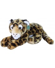 Плюшена играчка Rappa Еко приятели - Леопард, лежащ, 40 cm