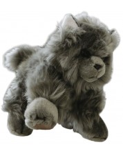 Плюшена играчка Silky - Персийска котка, сива, 23 cm -1