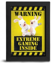 Плакат с рамка The Good Gift Games: Raving Rabbids - Extreme Gaming Inside -1