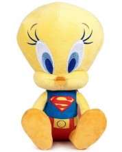 Плюшена фигура Play by Play Animation: Looney Tunes - Tweety as Super Girl, 20 cm