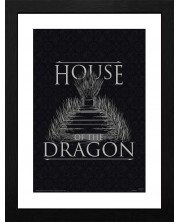 Плакат с рамка GB eye Television: House of the Dragon - Iron Throne
