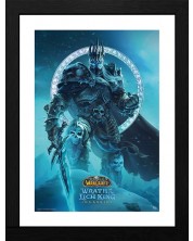 Плакат с рамка ABYstyle Games: World of Warcraft - Lich King -1